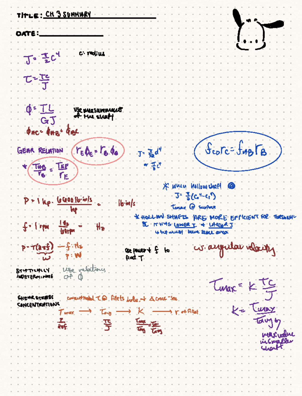 Exam 2 Summary - Mechanics of Materials Insights - Studocu