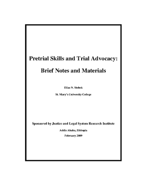 Bundle of Authorities Cover & TOC - Suit No. [Civil Division] - Studocu