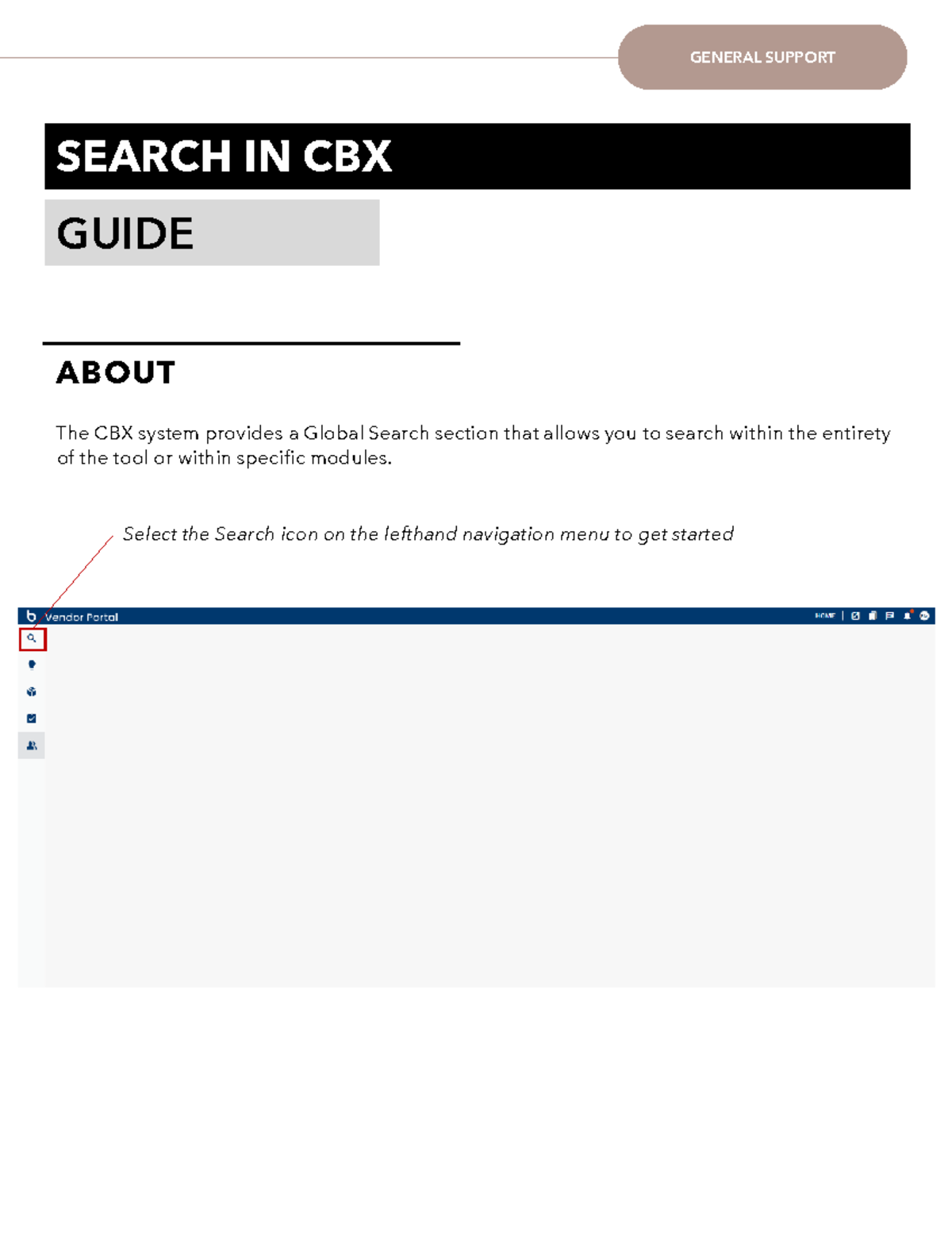 CBX Global Search Guide: General Support Overview - Studocu