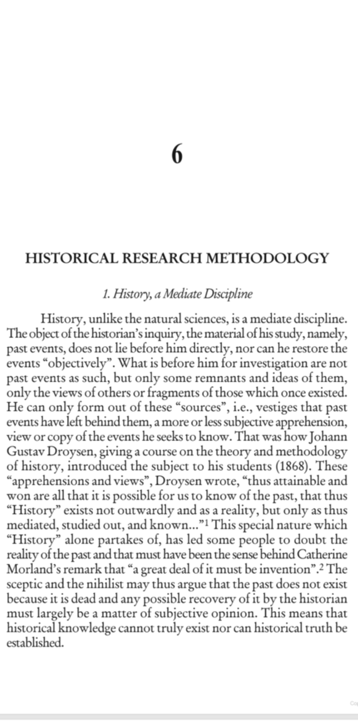 HIST 101: Historical Research Methodology - Understanding the Past ...