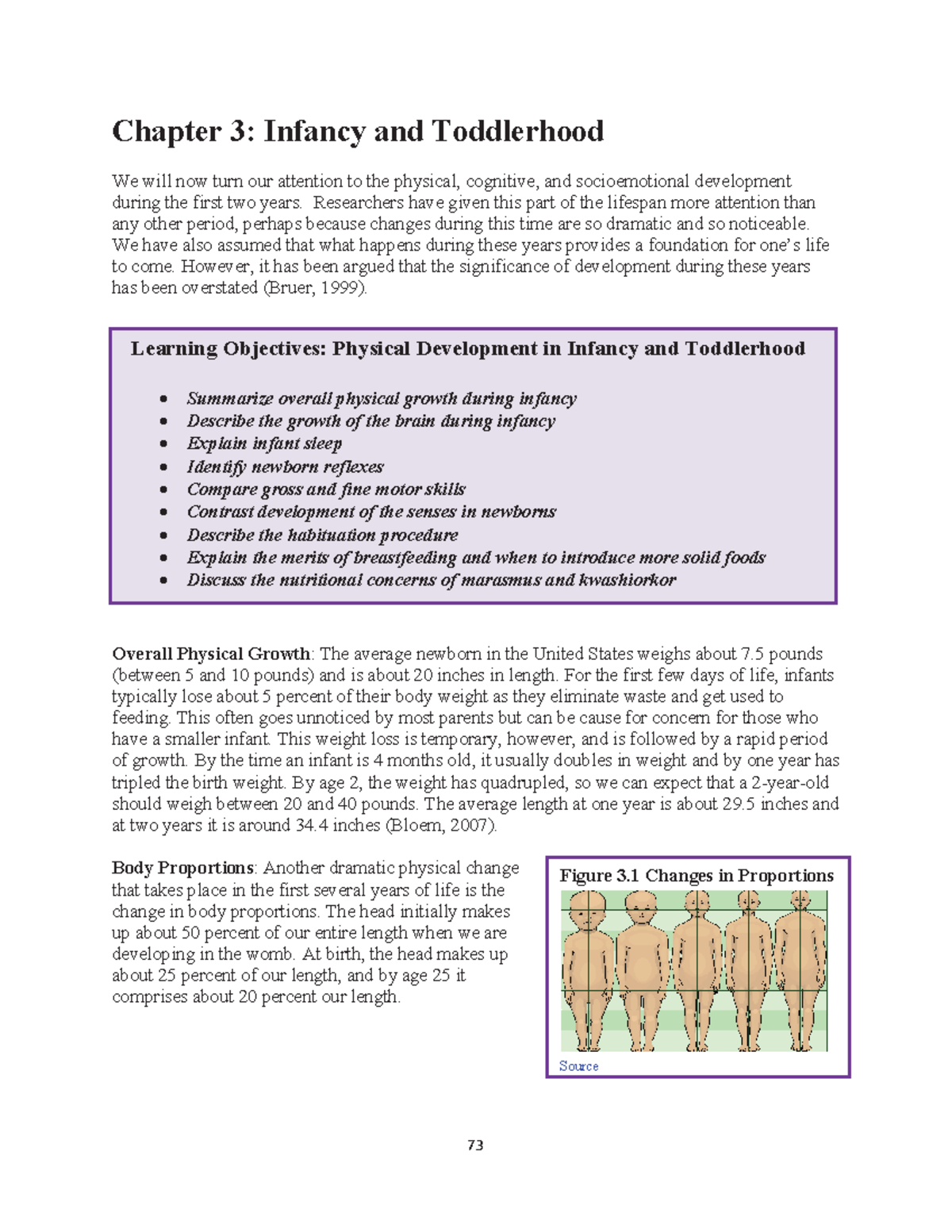 Chapter 3: Infancy & Toddlerhood - Psychosocial & Cognitive Dev ...