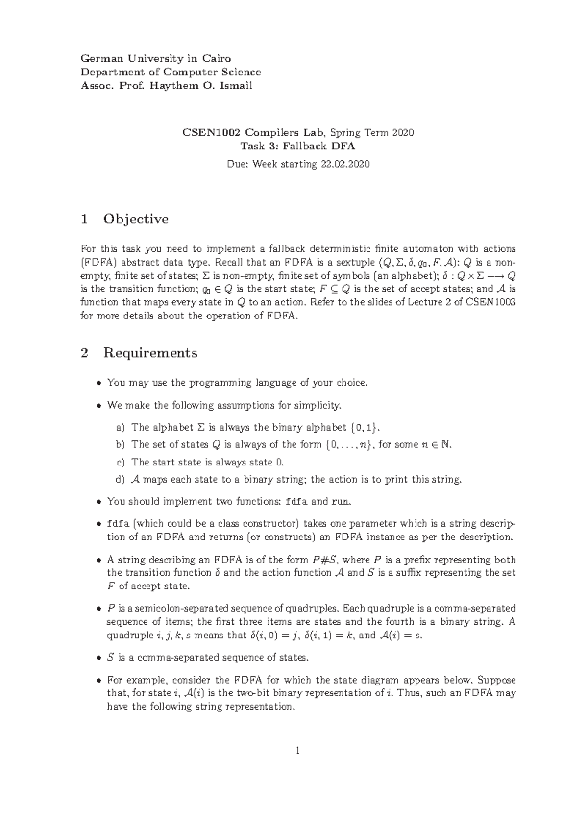 Task3 31739 - erghetgergerg - German University in Cairo Department of ...
