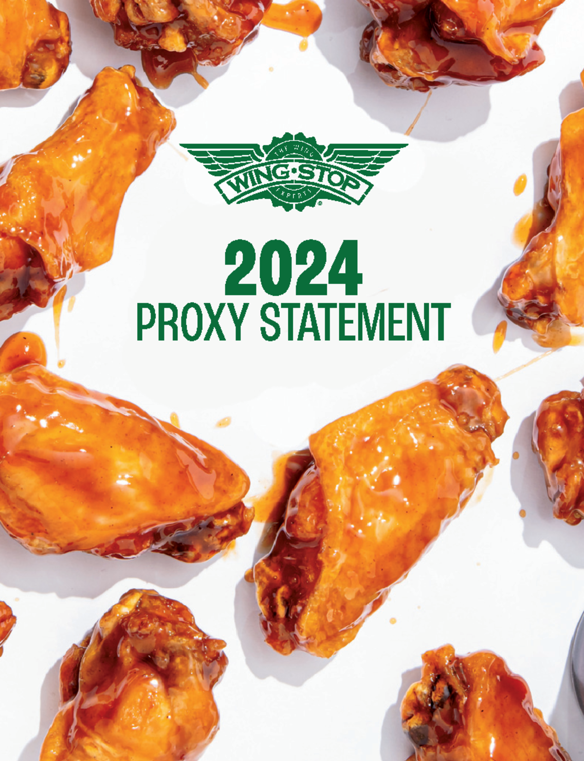 wingstop company - ® LETTER TO OUR STOCKHOLDERS April 4, 2024 Dear ...
