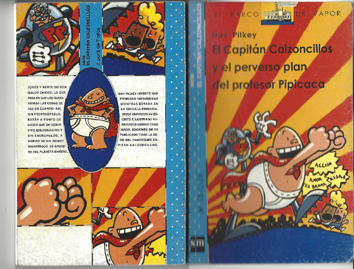 512204535 Resumen y Análisis de "El Capitán Calzoncillos y el Plan del Prof. Pipicaca" - Document Preview