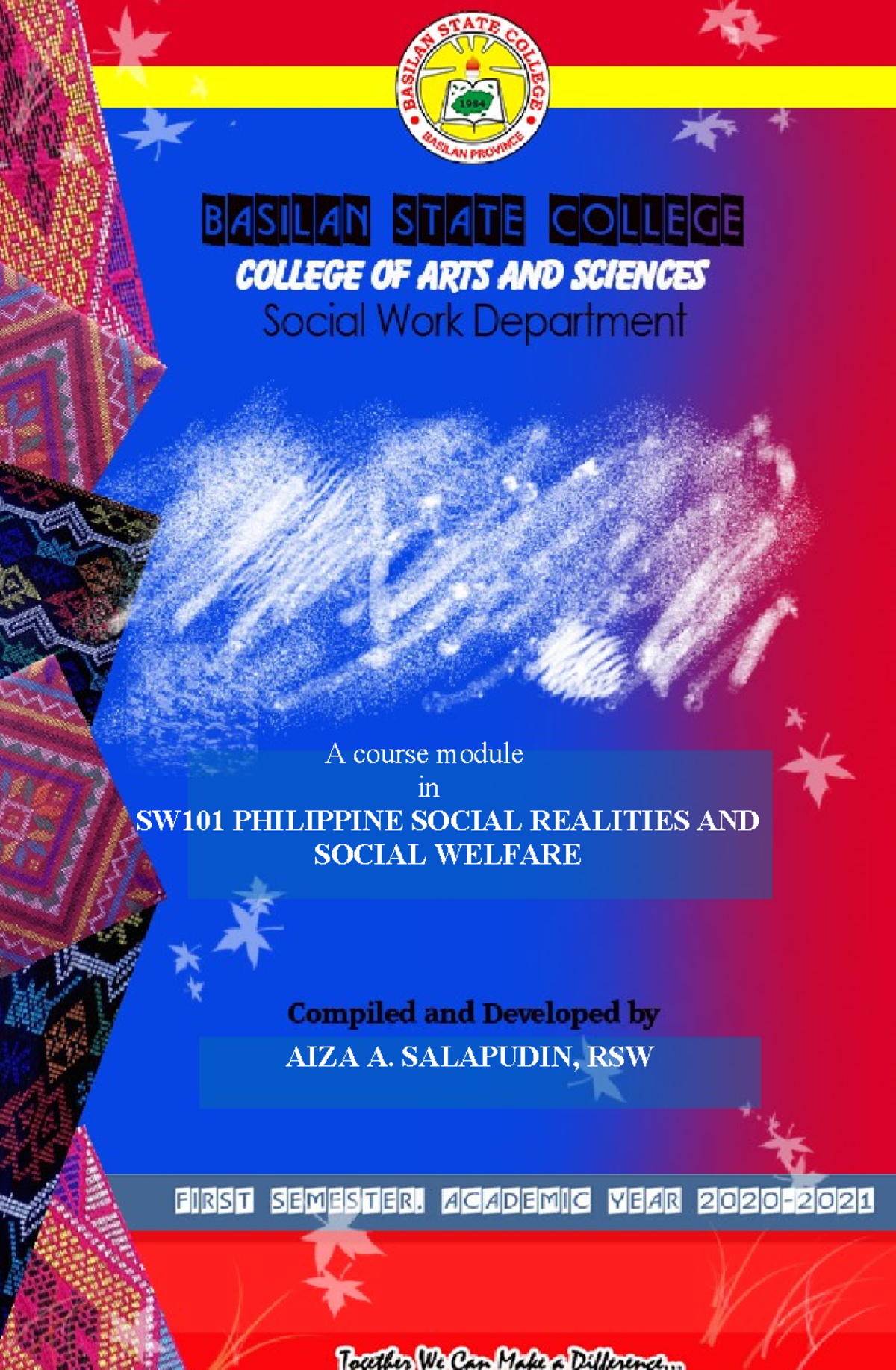 SW101 Lecture Notes: Philippine Social Realities & Welfare Module 1 ...