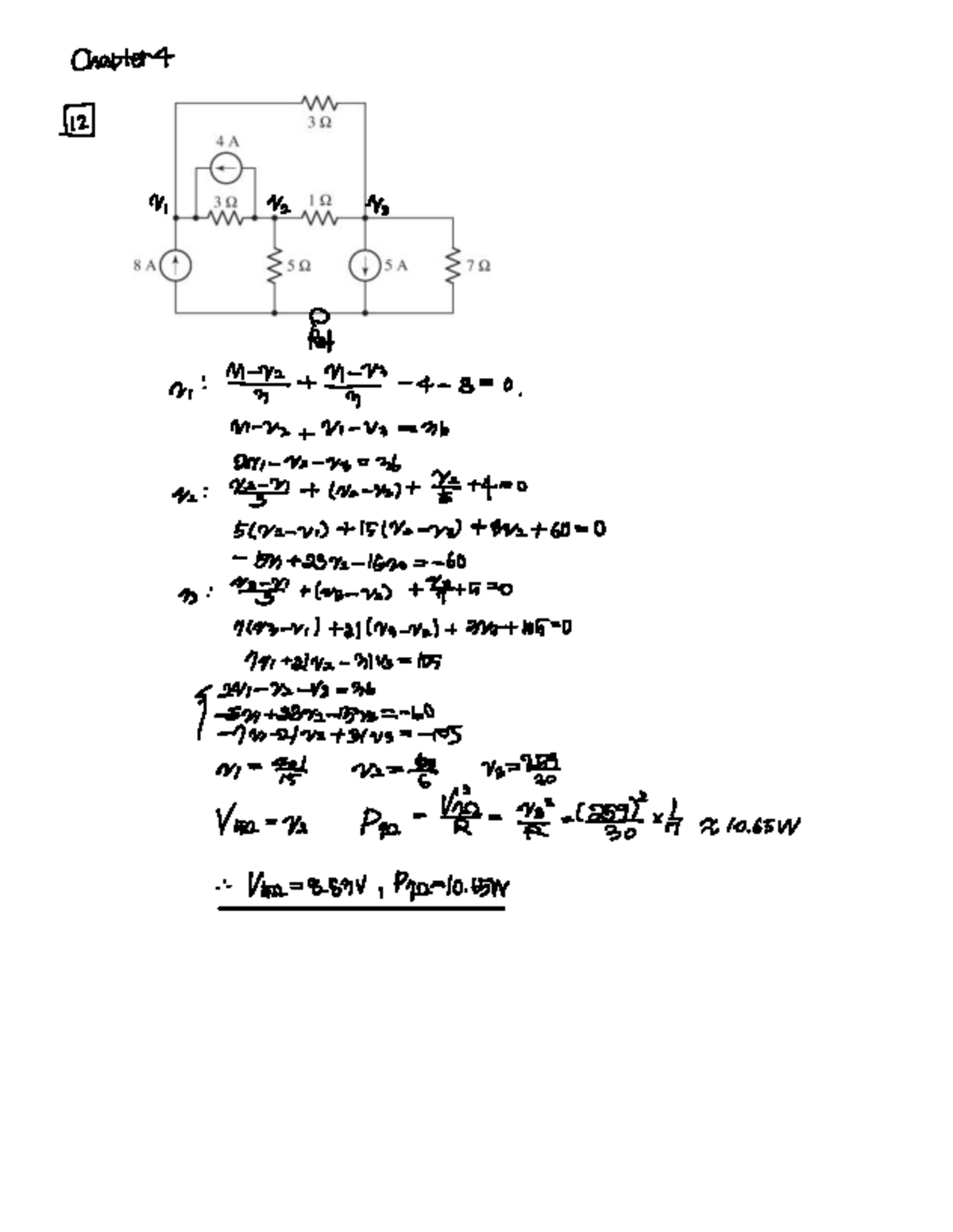 Chapter 4: Advanced Circuit Analysis - Assignment 1 Week 1 - Studocu