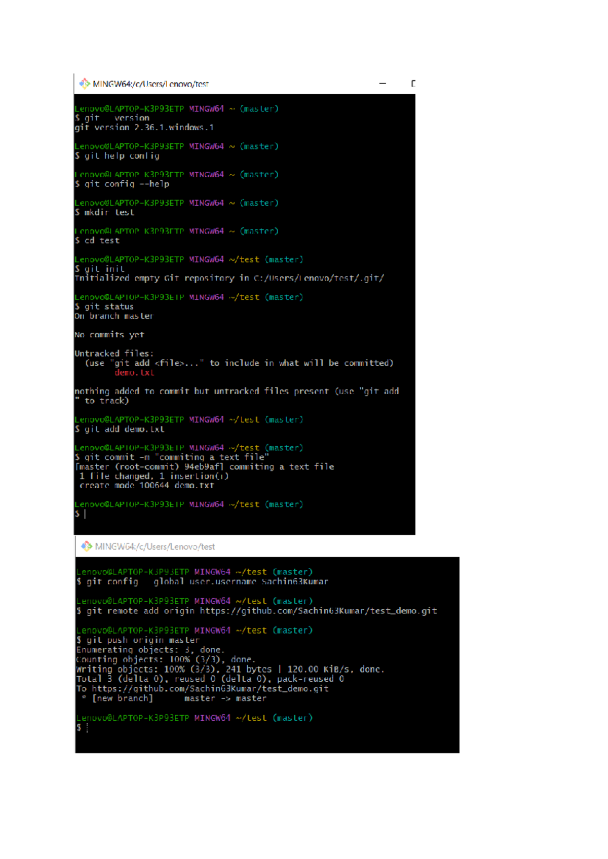 Git Intro Notes: Committing Changes and Branch Deletion Guide - Studocu