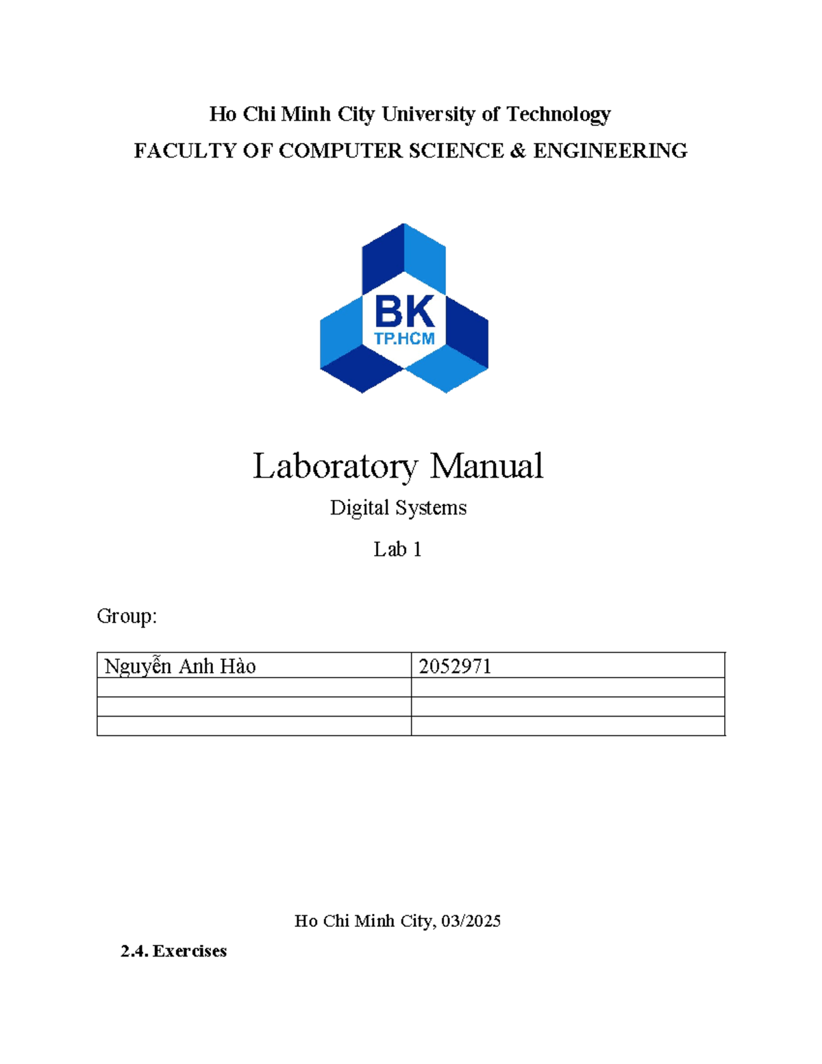 Lab 1 - Testing and Simulating 74-Series ICs using Logisim - Studocu