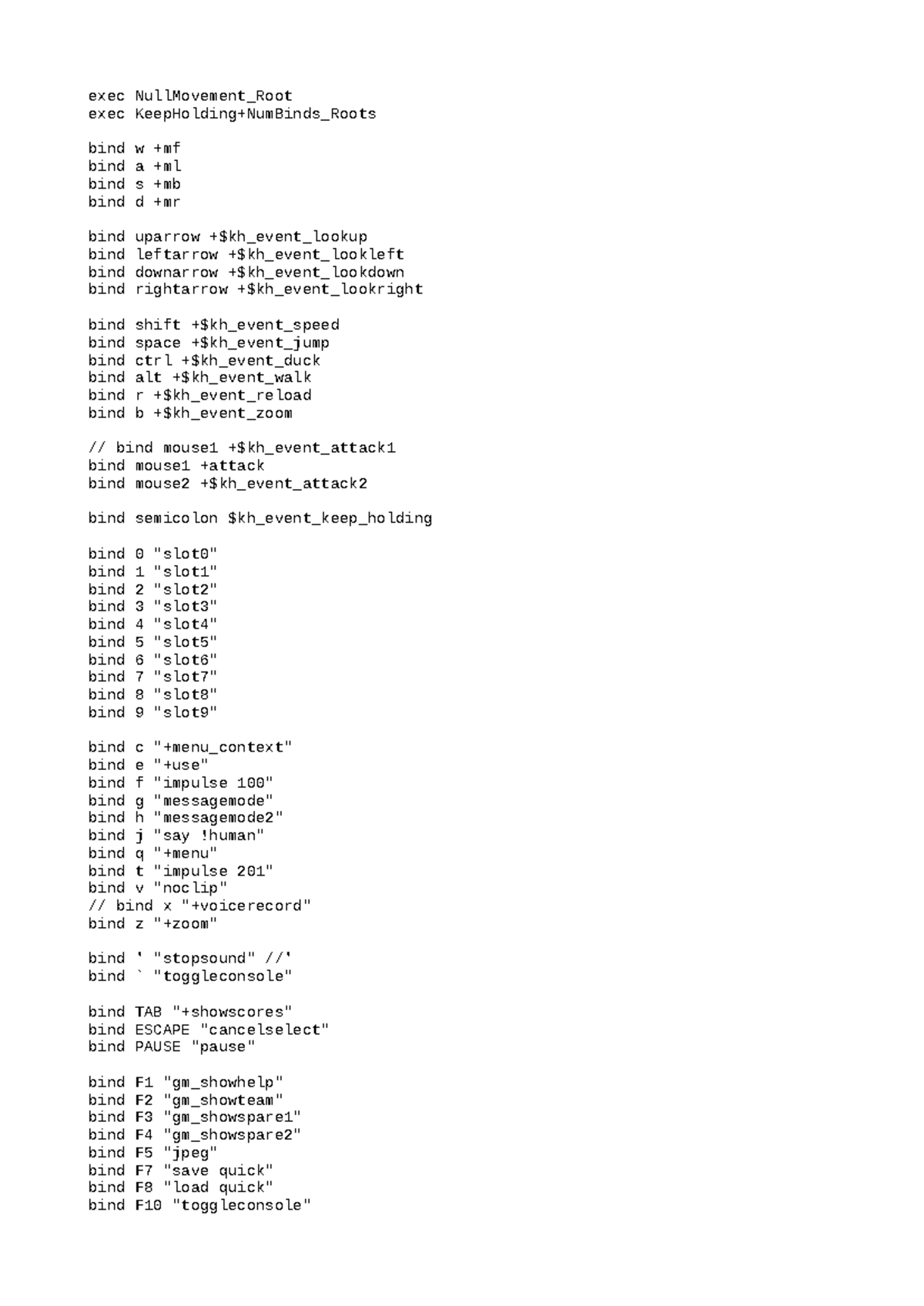 Game Controls Configuration Script - Studocu