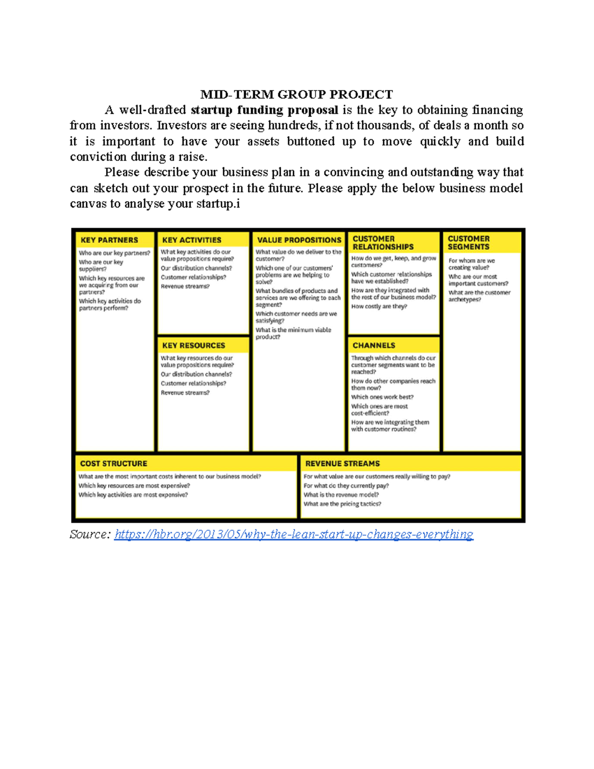 Mid-term project - ko hay lam dau dung xem - MID-TERM GROUP PROJECT A ...