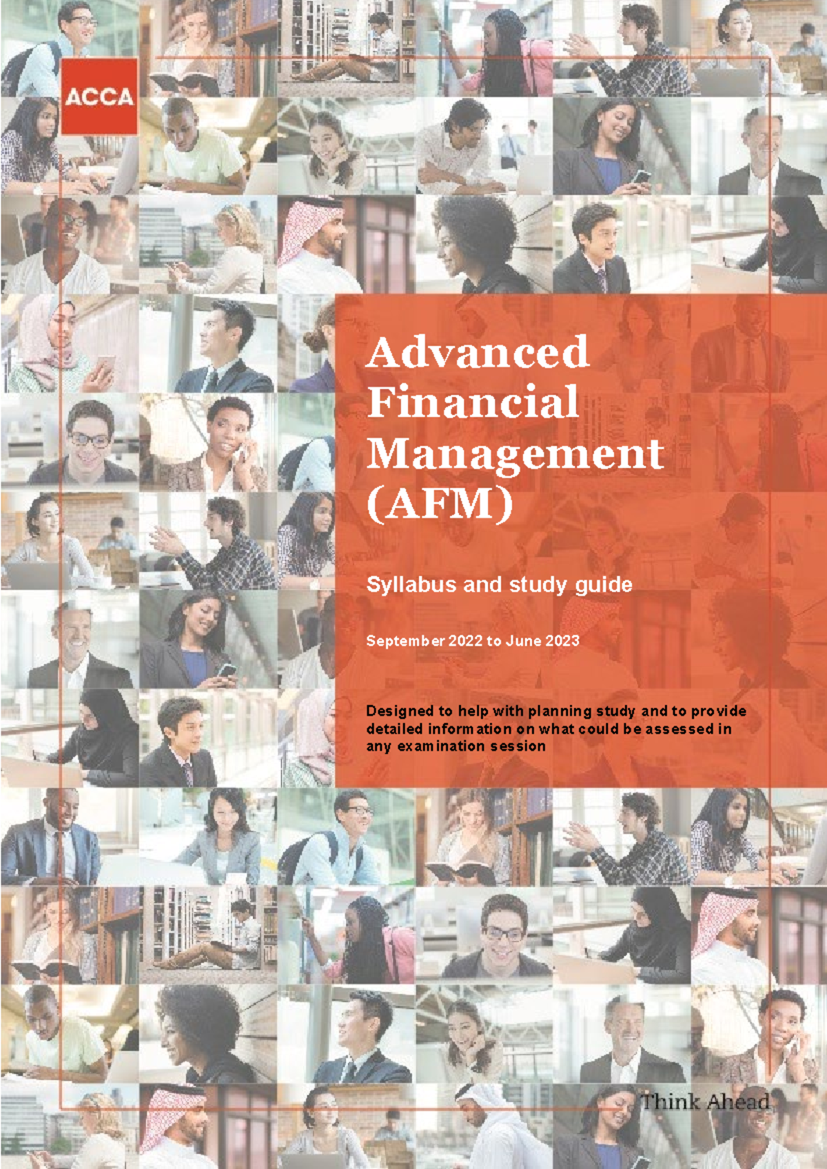 AFM - S22-J23 final - Advanced Financial Management (AFM) Syllabus and ...