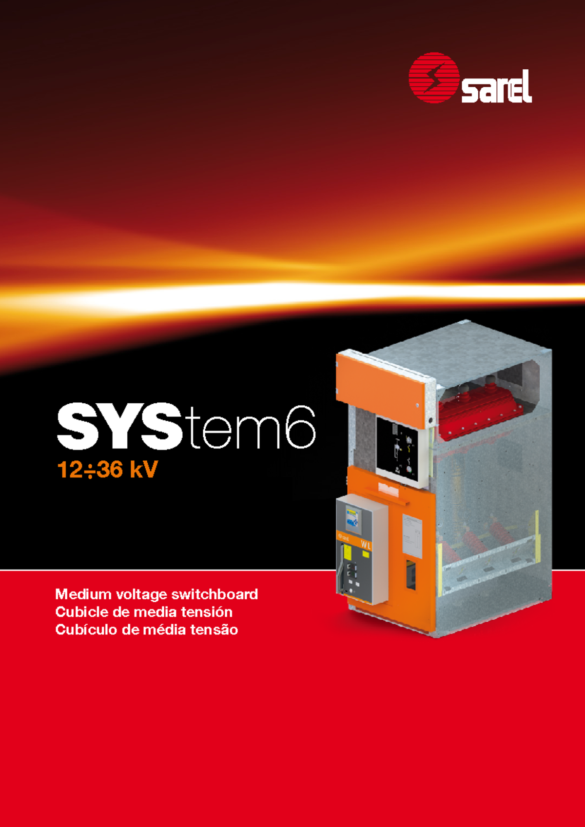 Catalog of Sarel SYStem 6 Medium Voltage Switchboards - Document Preview