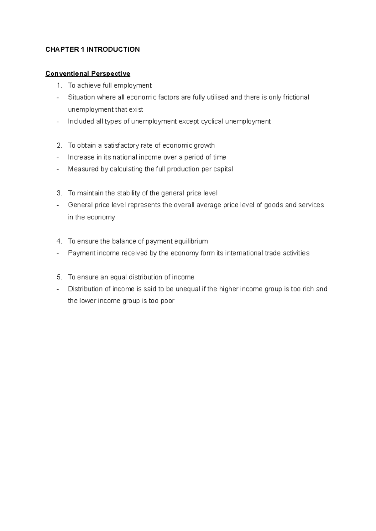 ECO211 Chapter Summaries: Economic Theories & Public Finance Insights ...