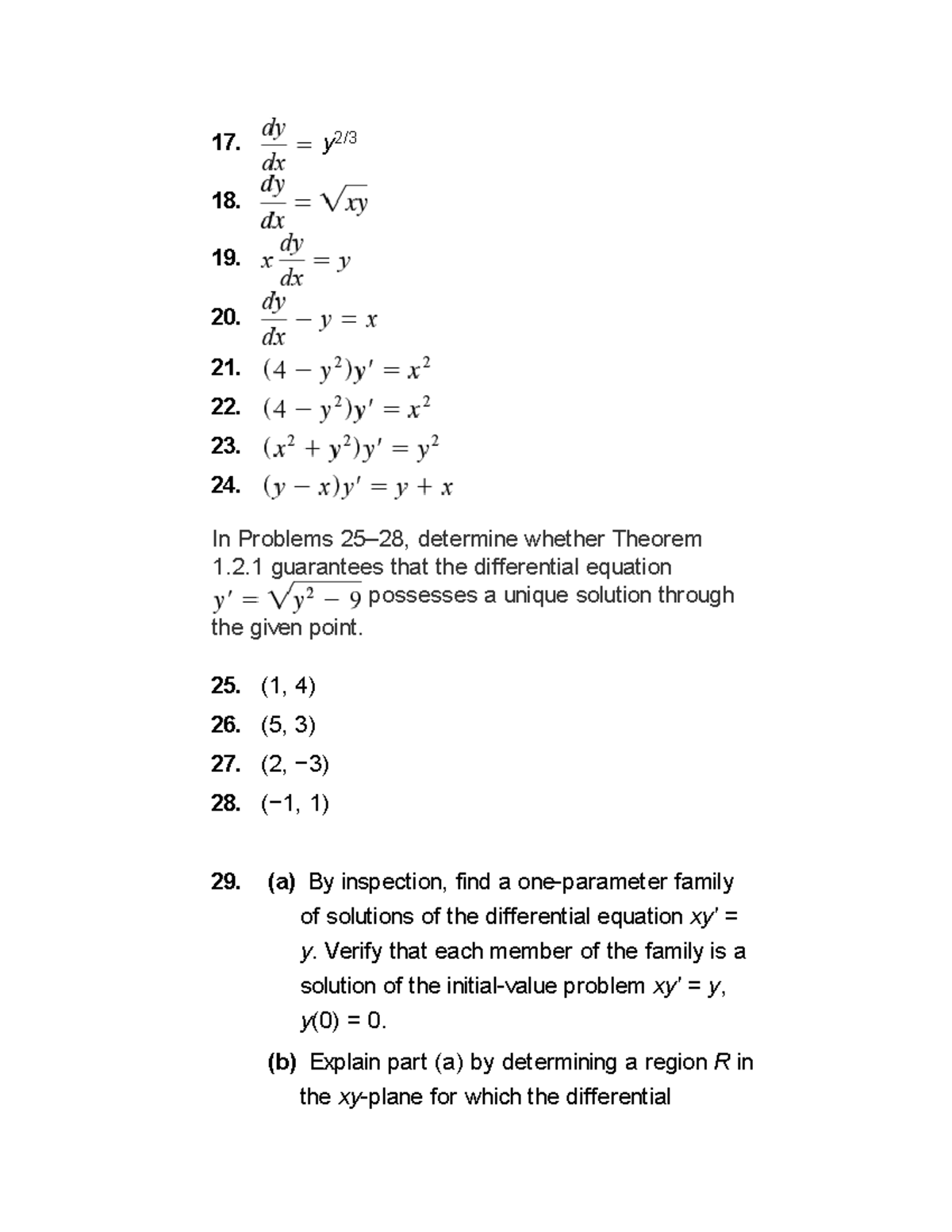 Differential Equations Analysis: Problems 101-150 Solutions - Studocu