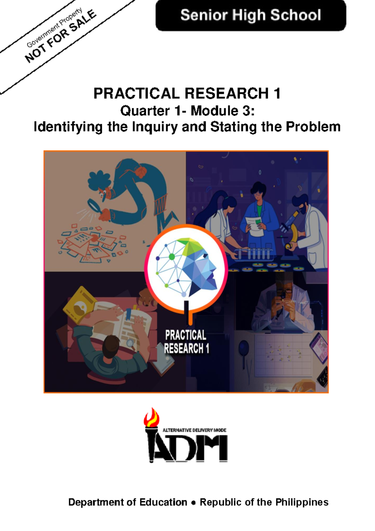 Practical Research 1 Q1 Module 3: Identifying Inquiry & Problem ...