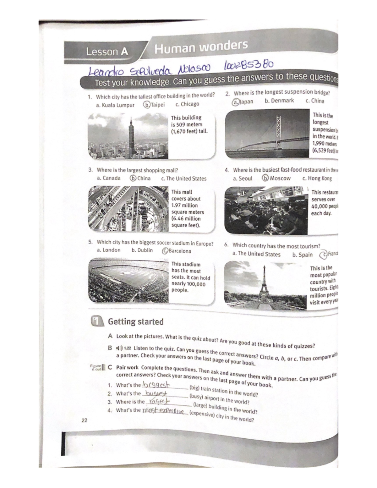 Unit 3 Lesson A Study Guide for Student Materials - Studocu