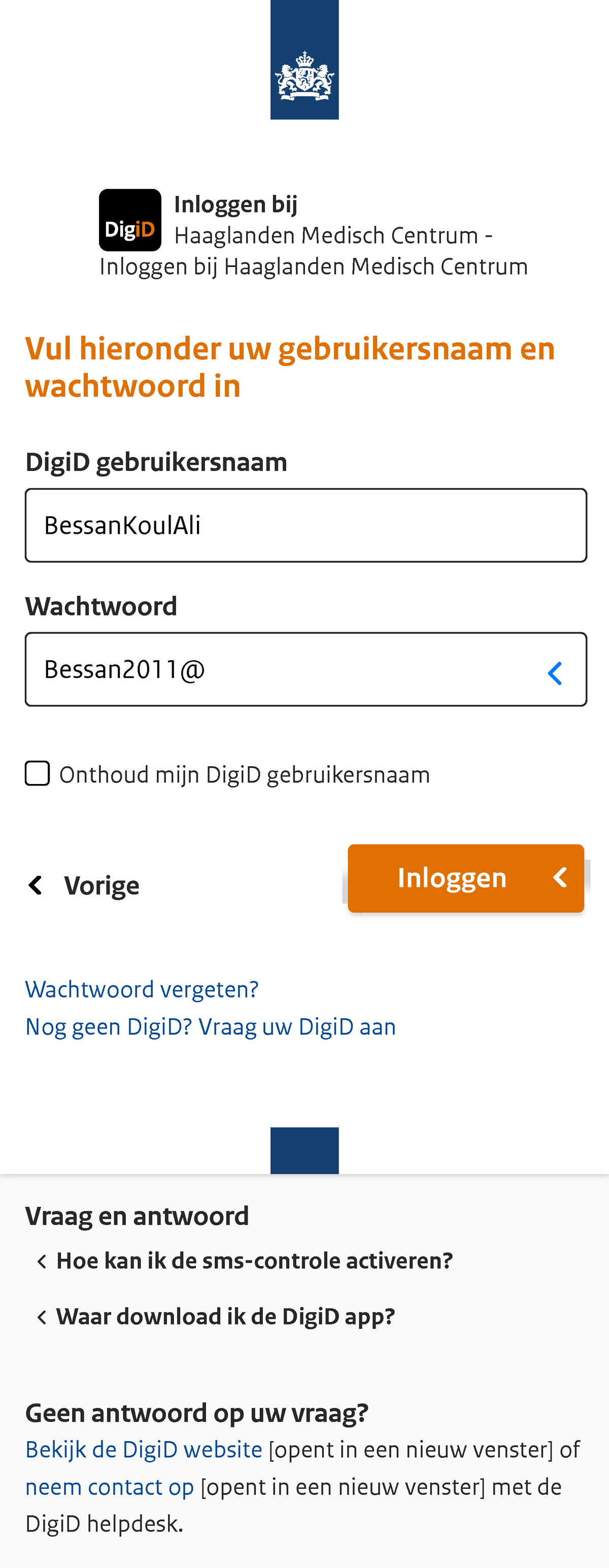 Digi D Inloggen Gebruikersnaam en wachtwoord - Vraag en antwoord ! Hoe ...