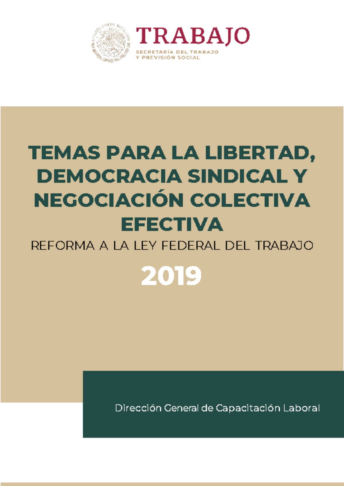 TEMAS DE LIBERTAD Y DEMOCRACIA SINDICAL EN LA LEY FEDERAL DEL TRABAJO ...