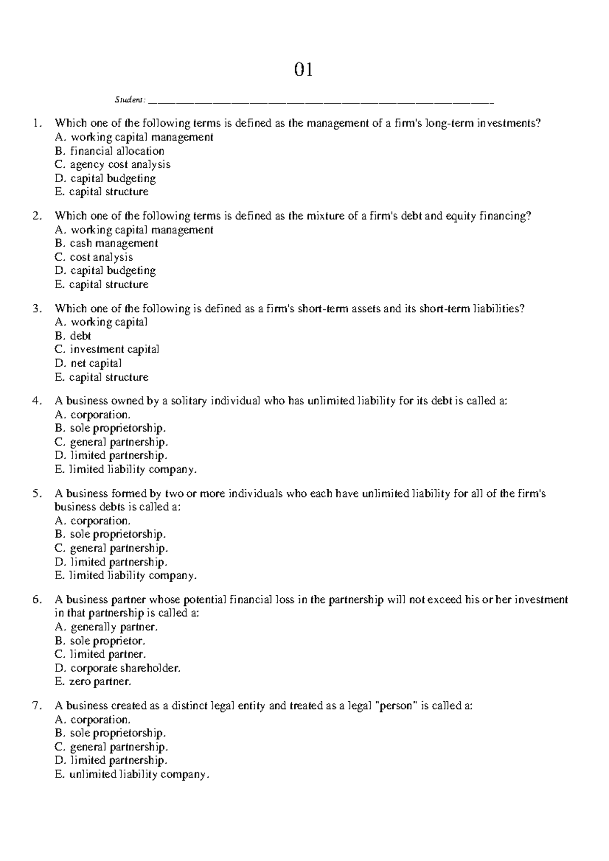 Corporate Finance Chapter 1: Key Concepts and Insights - Studocu