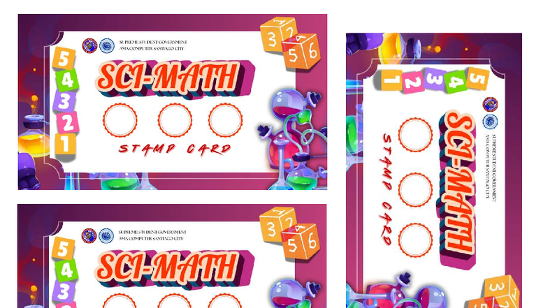 ENWEG 2 Scimath Stamp Card - Santiago City Student Government - Studocu