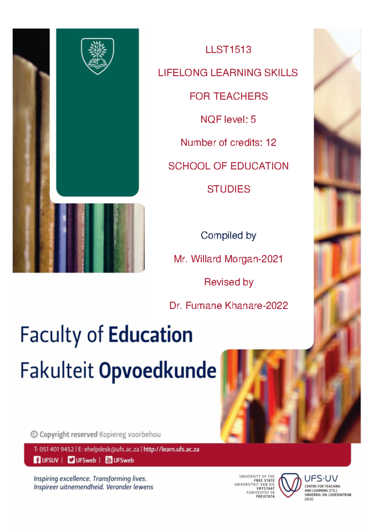 LLST1513 Lifelong Learning Skills Module Guide 2023 - Final PDF - Studocu