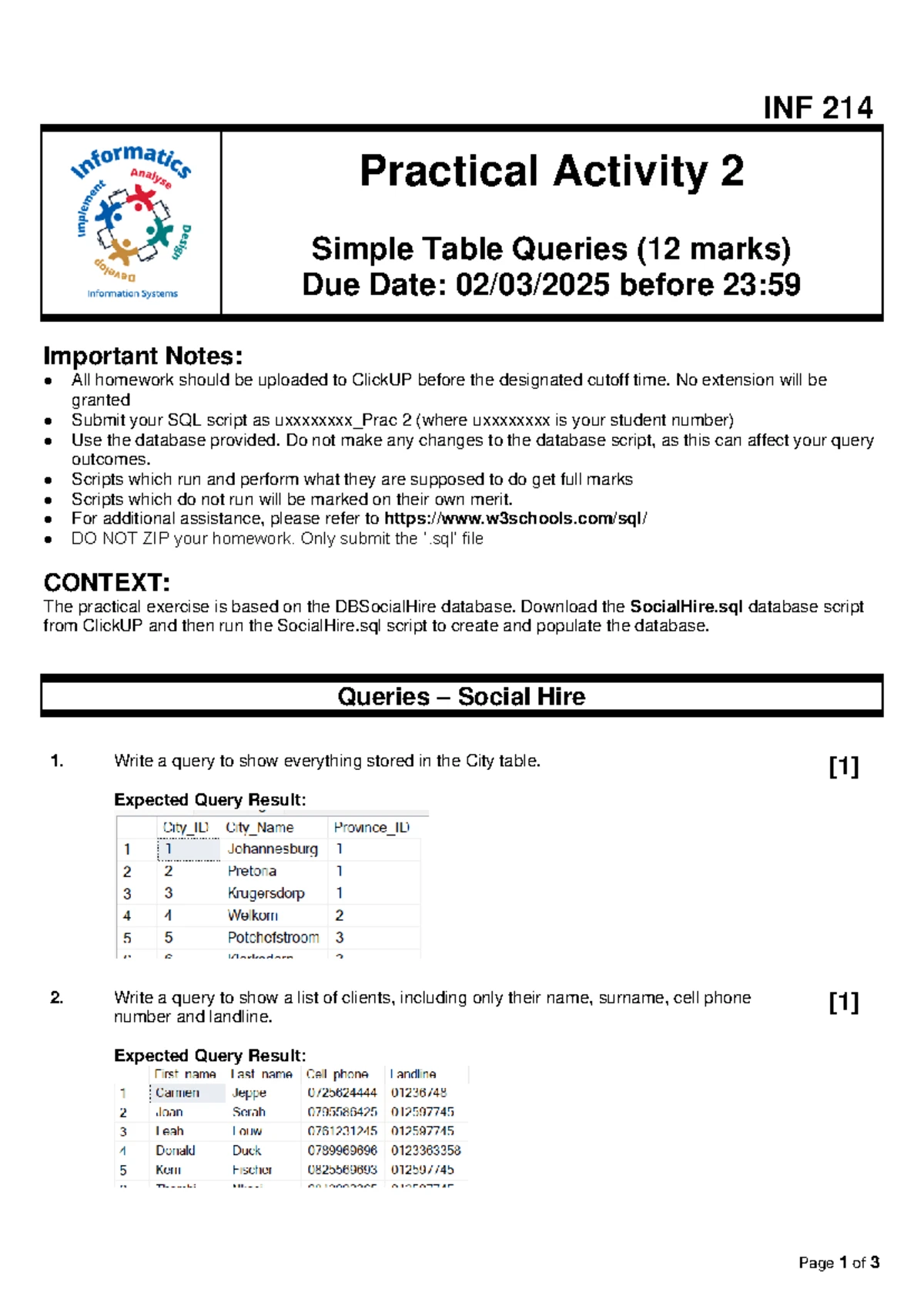WST 111 - Tutorial 1: Sampling Methods and Data Analysis Overview - Studocu