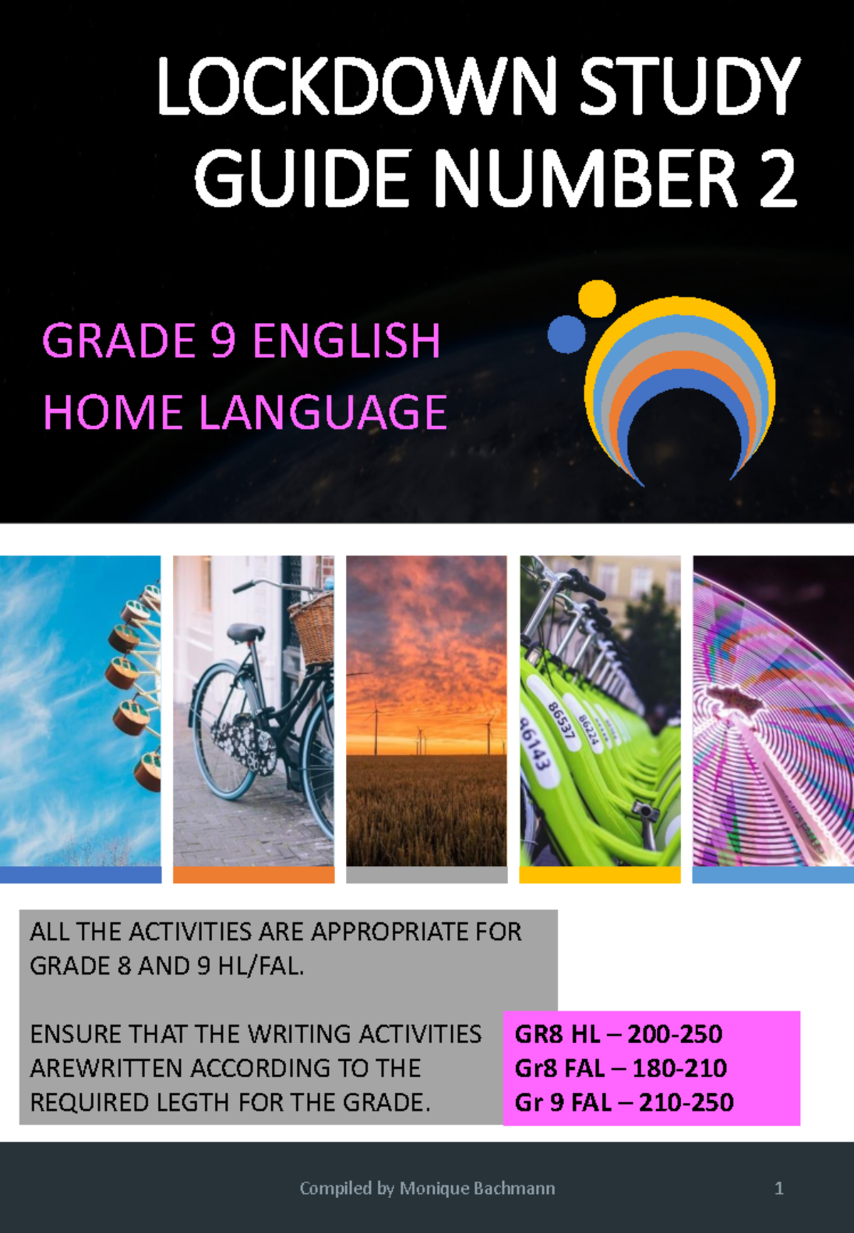 Gr9 English Lockdown Guide No. 2: Study Activities & Vocabulary - Studocu