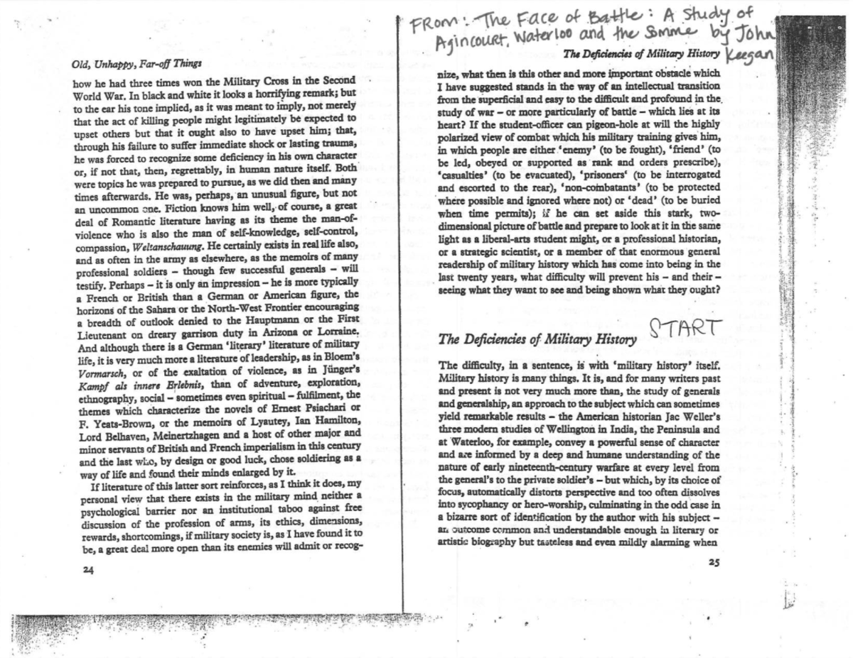 Final Exam Review Notes for Course 1838: Military History Insights ...