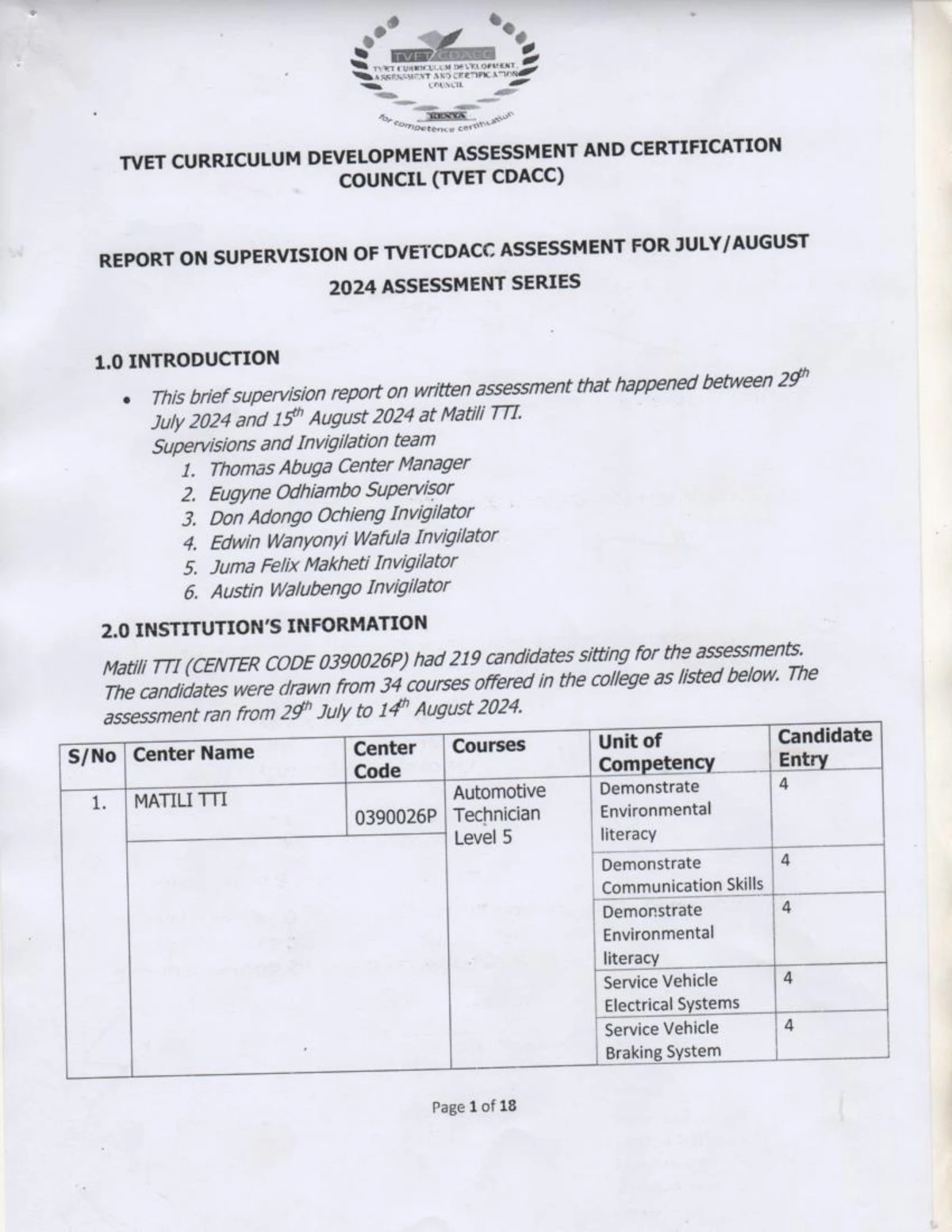 2023 TVET CDACC 061005T4ICT ICT Technician Level 5 OS Assessment ...