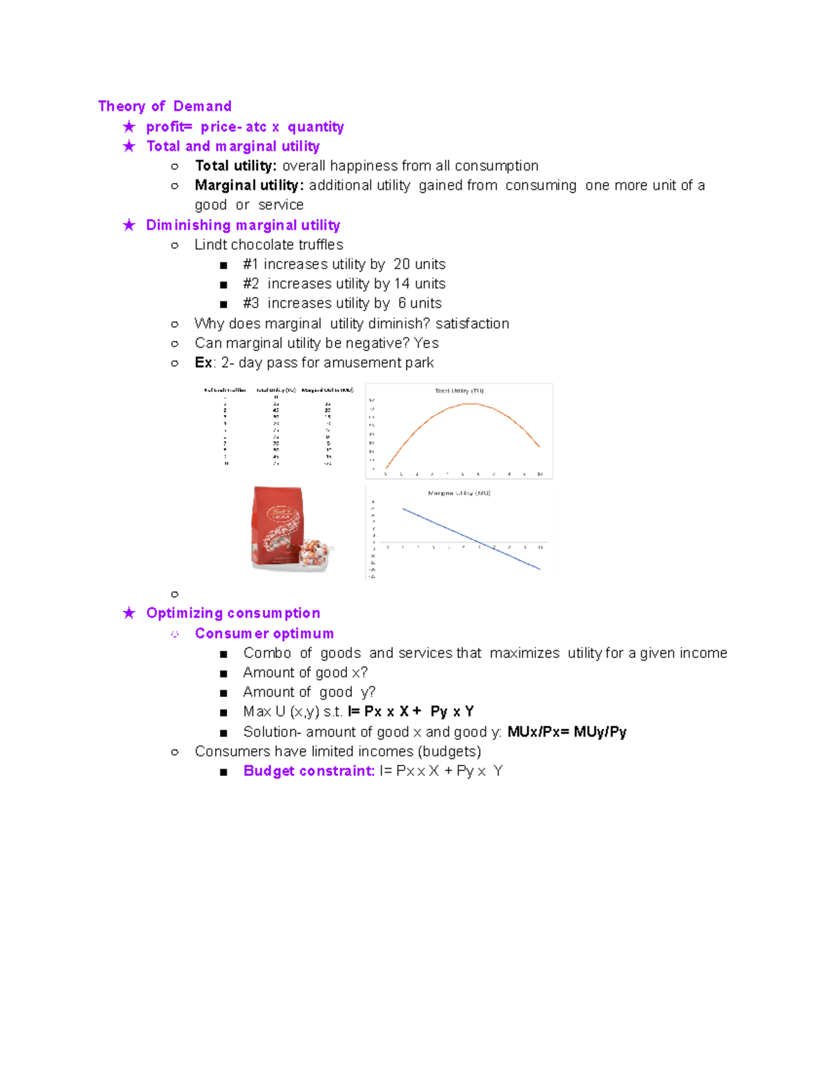 Microeconomics Exam 2 Review Notes - Key Concepts & Theories - Studocu