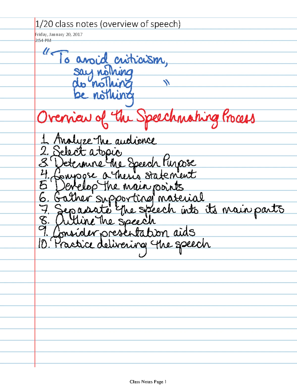 Persuasive Speech - Why People Should Care More About Sleep - Outline ...
