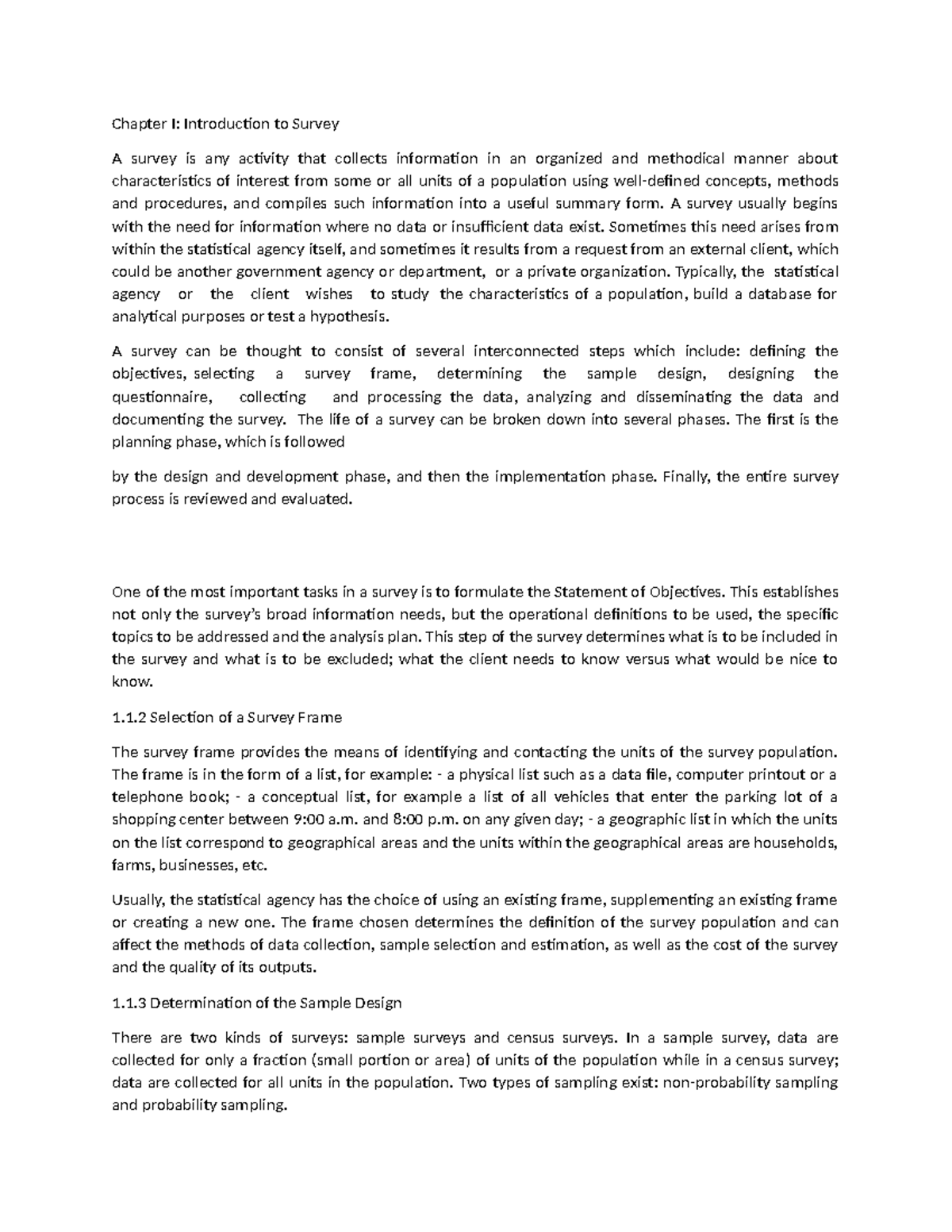 Chapter I - Discuss on how to Do research work - Chapter I ...