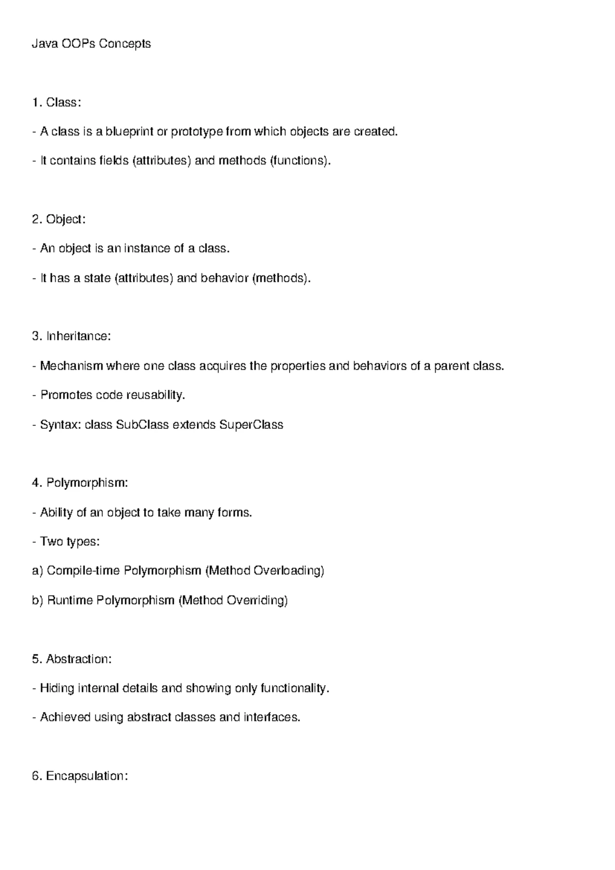 Data Structures Notes - Lecture Overview and Key Concepts - Studocu
