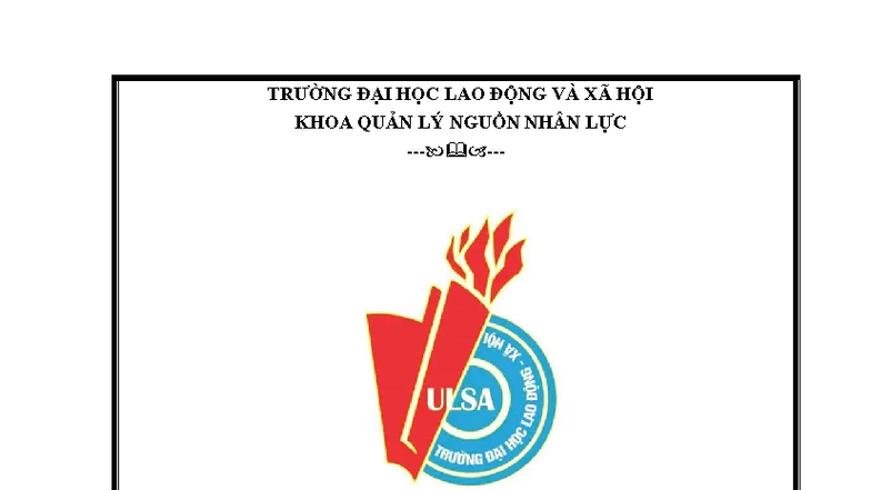 BÀI THU HOẠCH CHƯƠNG VI: CHỨC NĂNG TỔ CHỨC - D20QL02 - Studocu