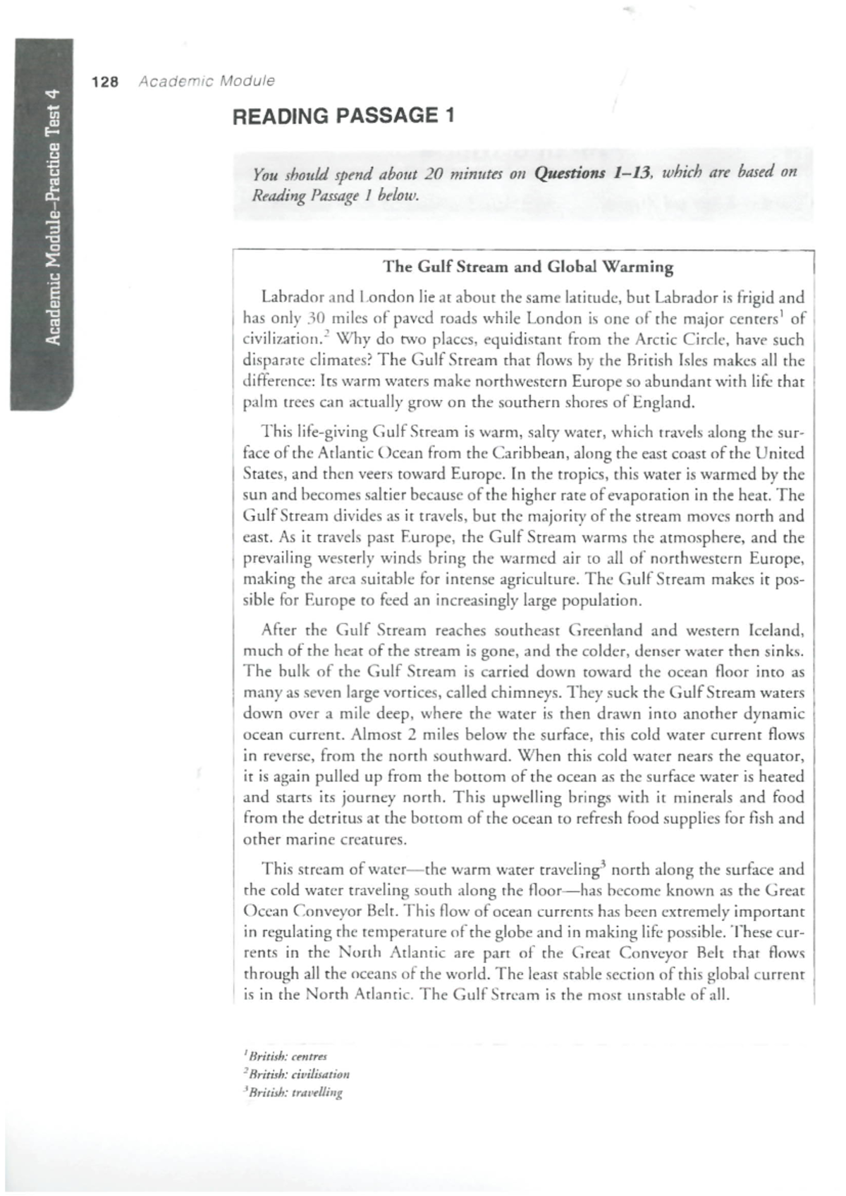 IELTS Academic Reading Practice: The Gulf Stream & Corvid Intelligence ...