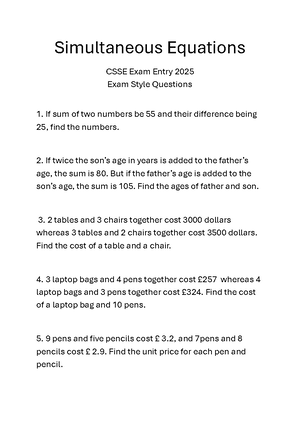 05 Practice Tests Set 21 - Paper 1H - GCSE Mathematics Practice Tests ...
