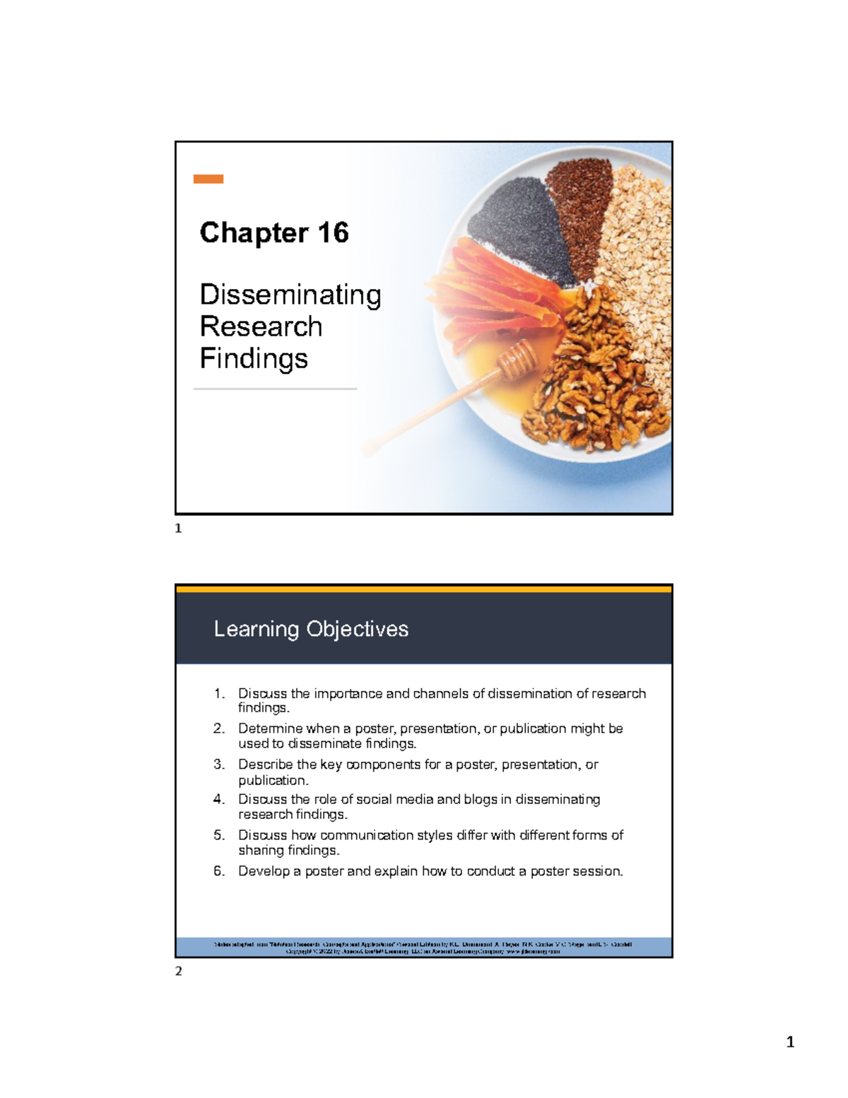 Creating Quality Posters in Nutrition Research (Chapter 16) - Studocu