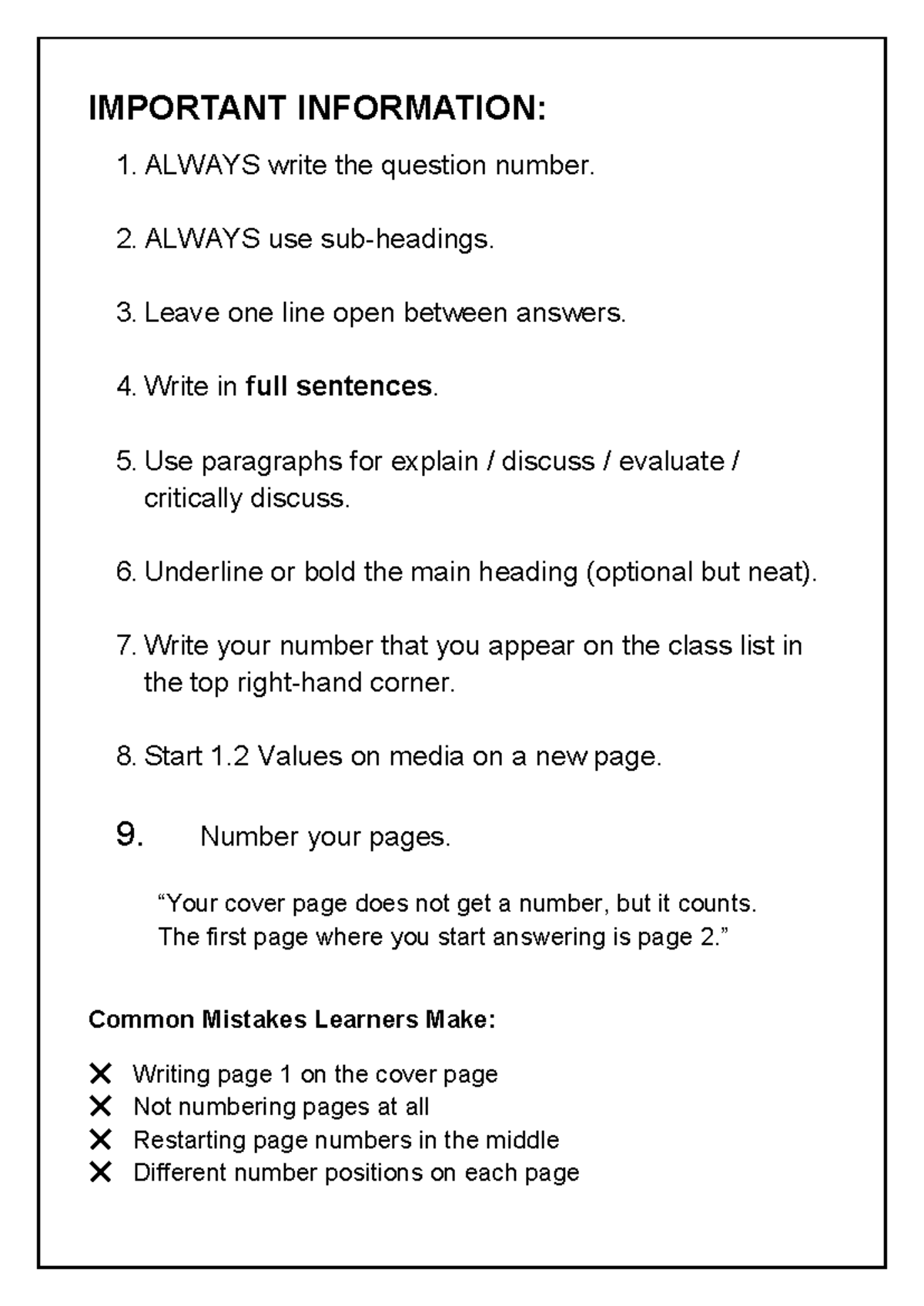 GR11 Life Orientation Task 1: Effective Communication & Values - Studocu