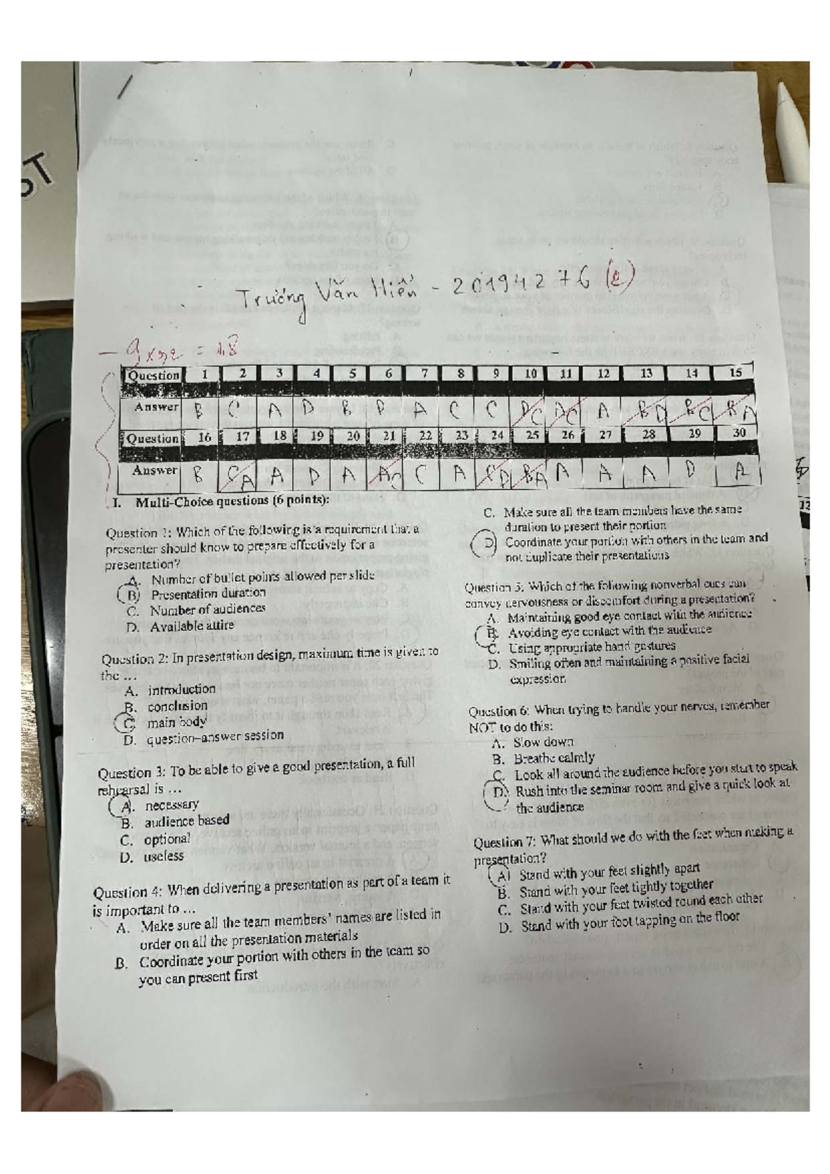 Final Exam Tech - Test Questions and Answers (201942761) - Studocu