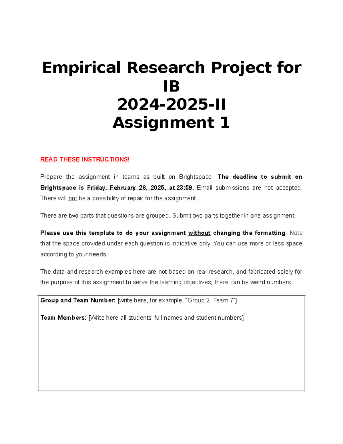 ERP 24-25-2 Empirical Research Project Assignment 1 Guidelines ...