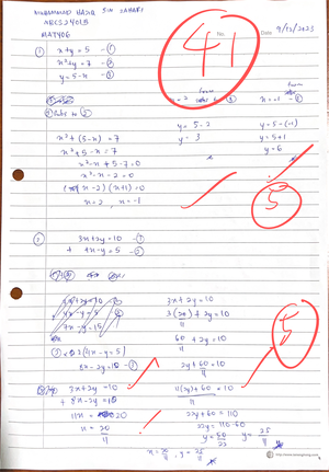 Chapter 5,6,7,8 - CHAPTER 5: COORDINATE GEOMETRY 5 Cartesian ...