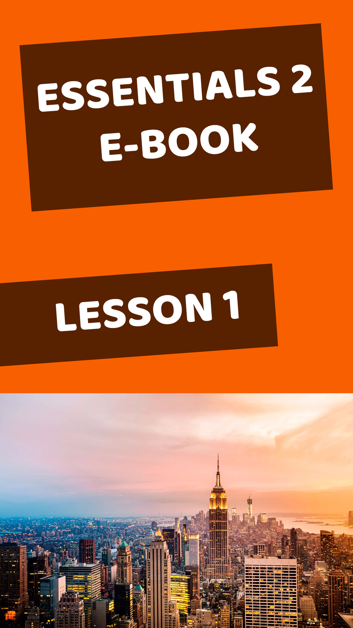 Essentials 2 - Lesson 1 - English Language Vocabulary Guide - Studocu