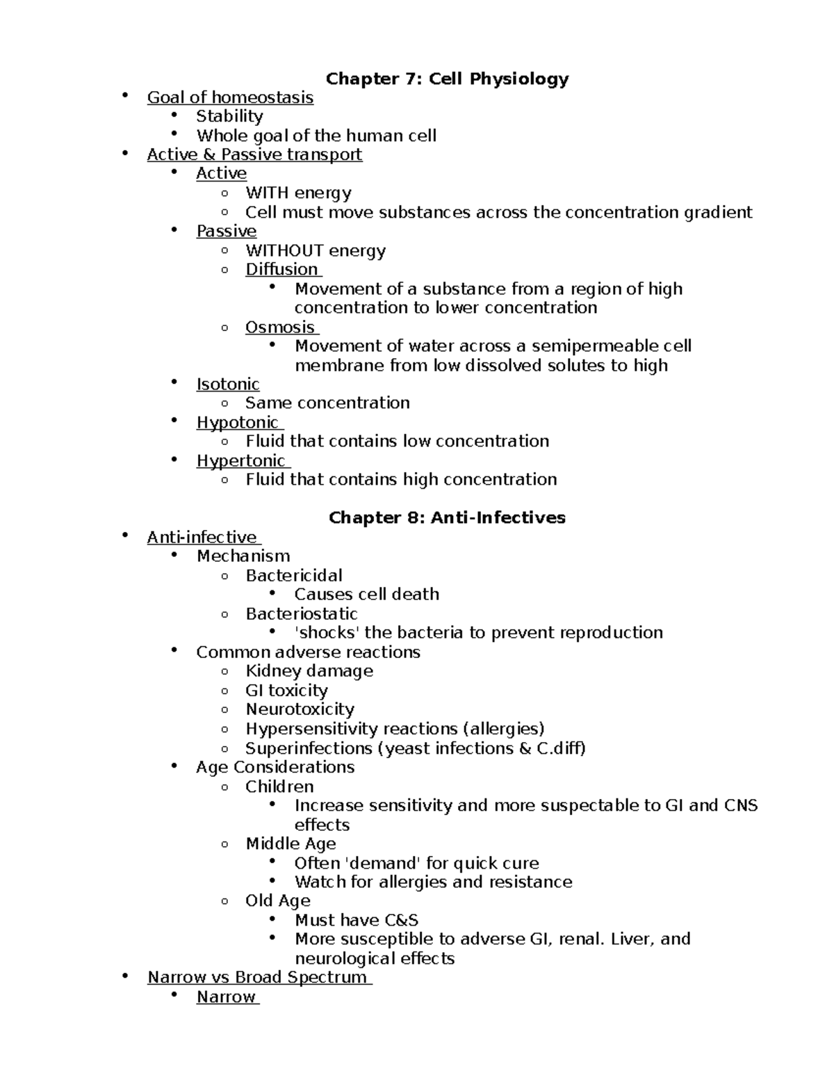 Pharm Exam 2 Study Notes: Comprehensive Guide on Medications ...