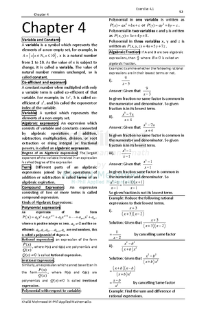 Kpk 9th maths ch05 - Sunroof - Chapter 4 Chapter 5 Factorization ...