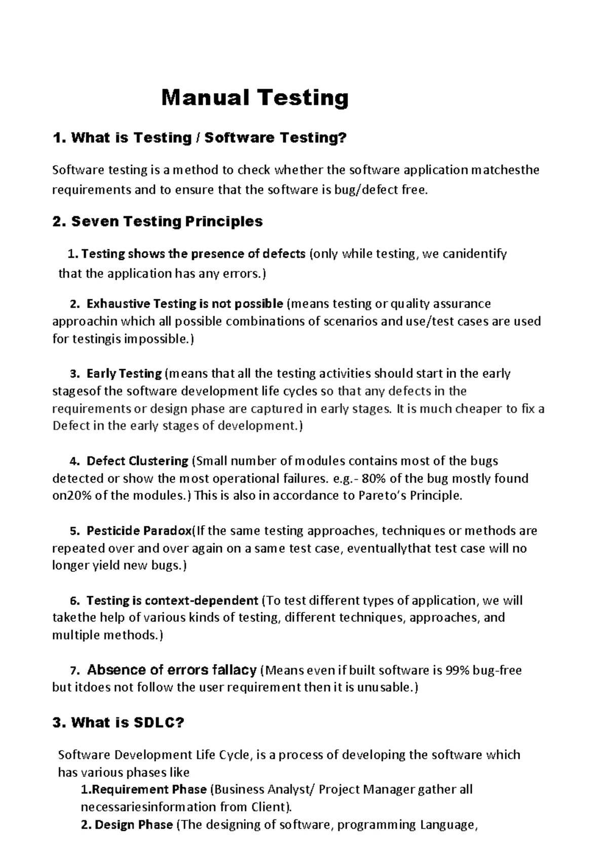 20 Coding Patterns for MAANG Interviews - Study Notes - Studocu