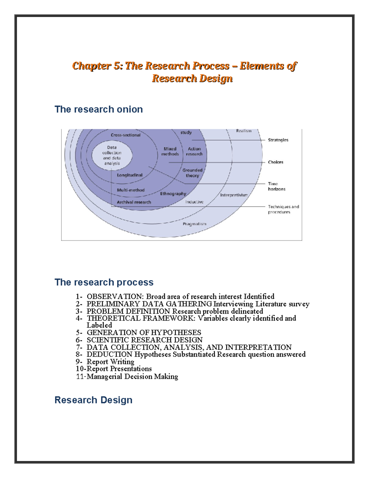 Sci Research Ch - Data Collection and Analysis Techniques - Studocu