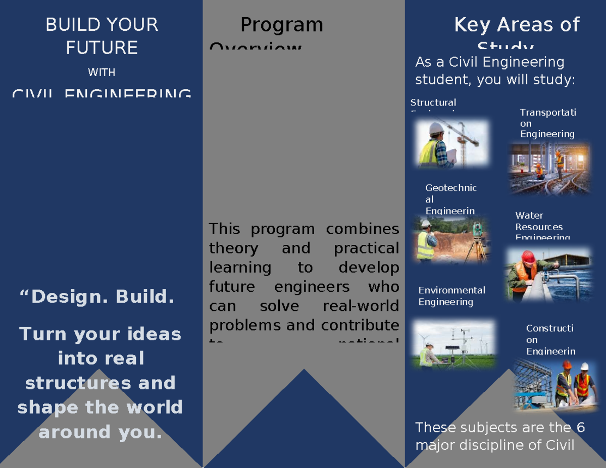 Practical Exam Overview: Key Areas in Civil Engineering - Studocu