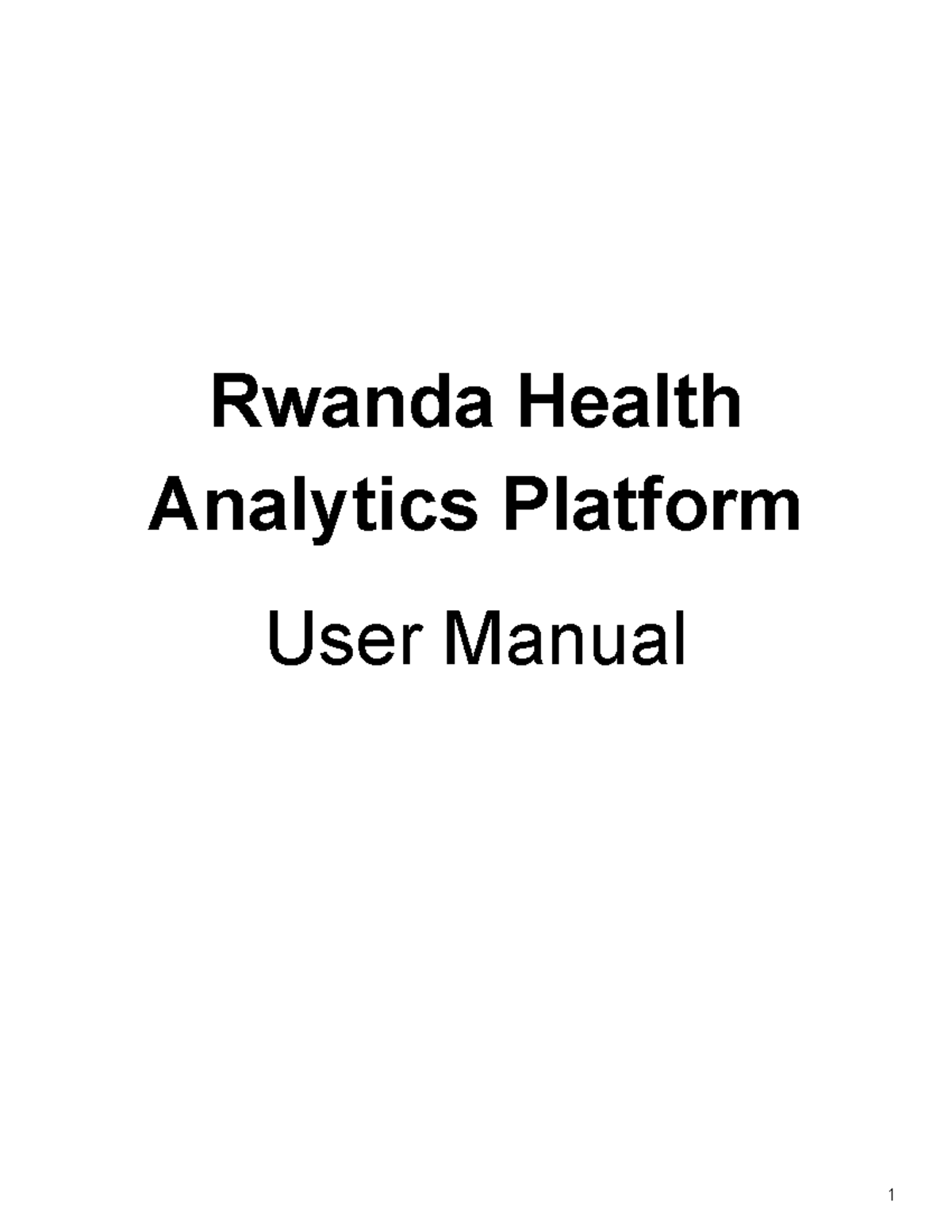 RHAP User Manual - Comprehensive Guide to Health Analytics - Studocu