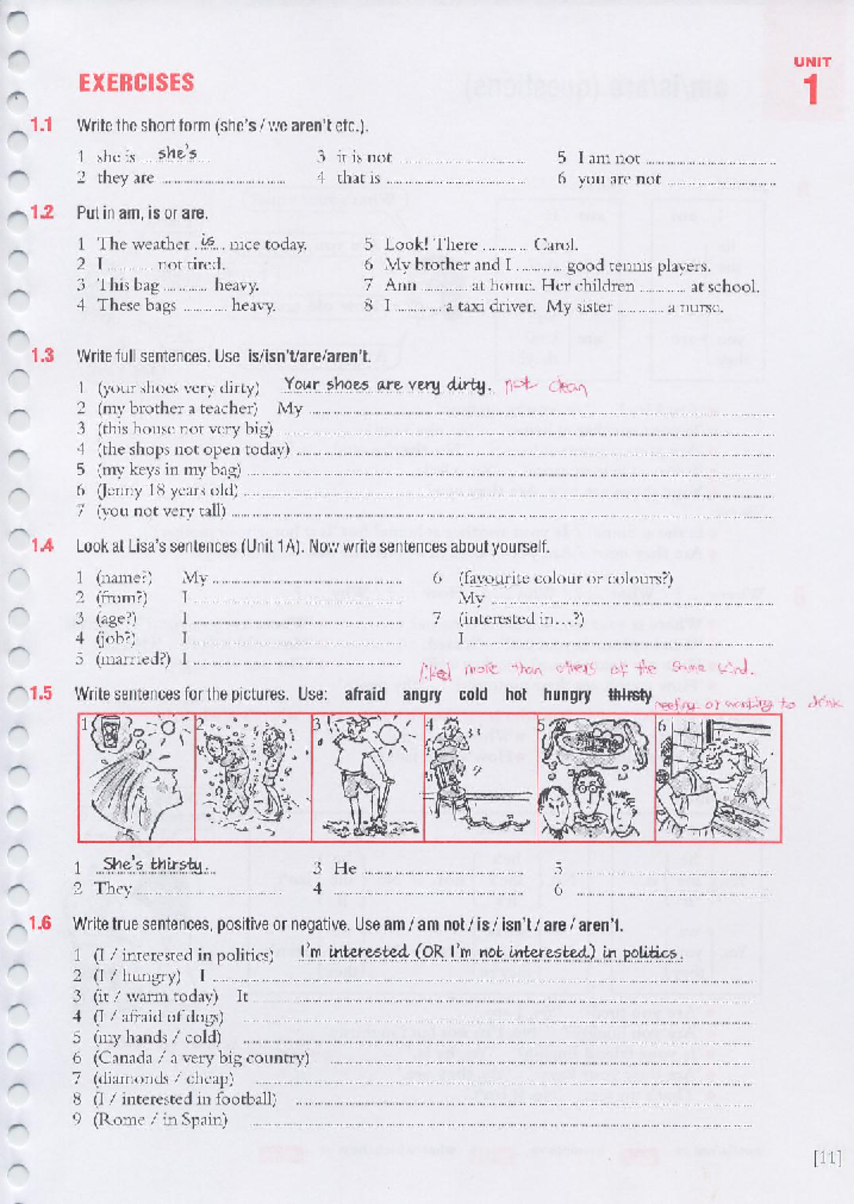 UNIT 1 Grammar - Practice Exercises for Students - Studocu