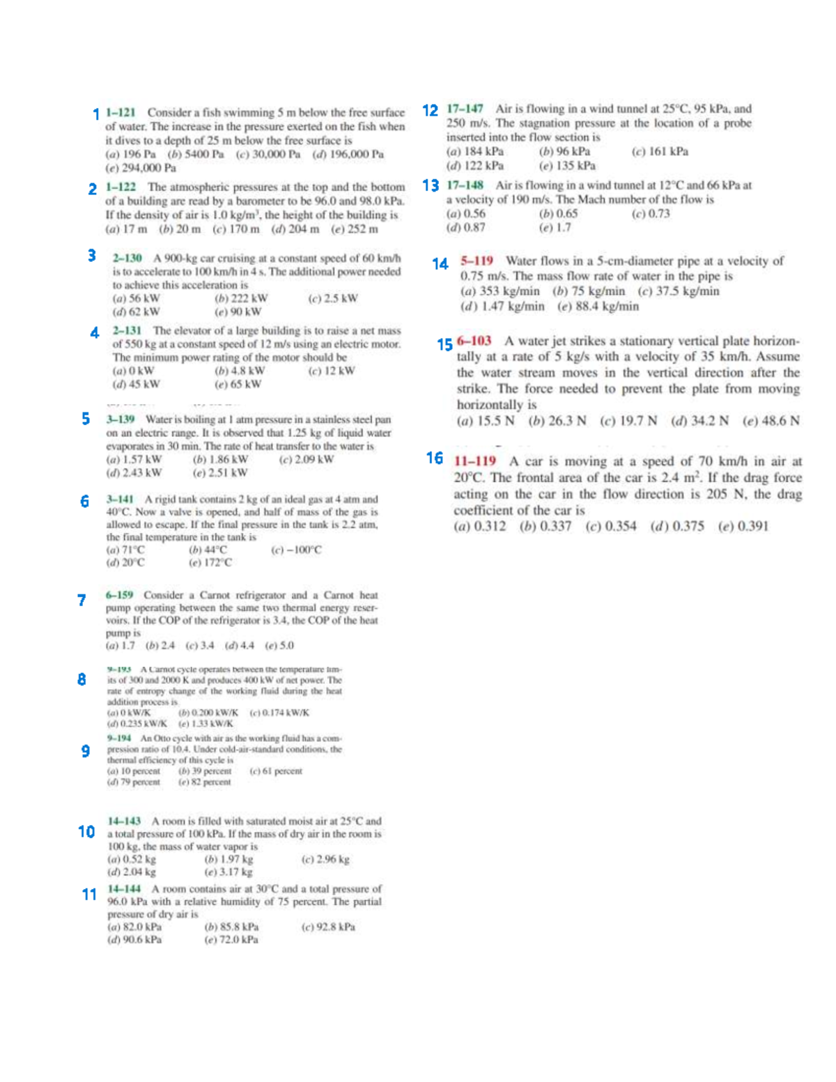 Sample Problems - Practice Problems for Course 1 - Studocu